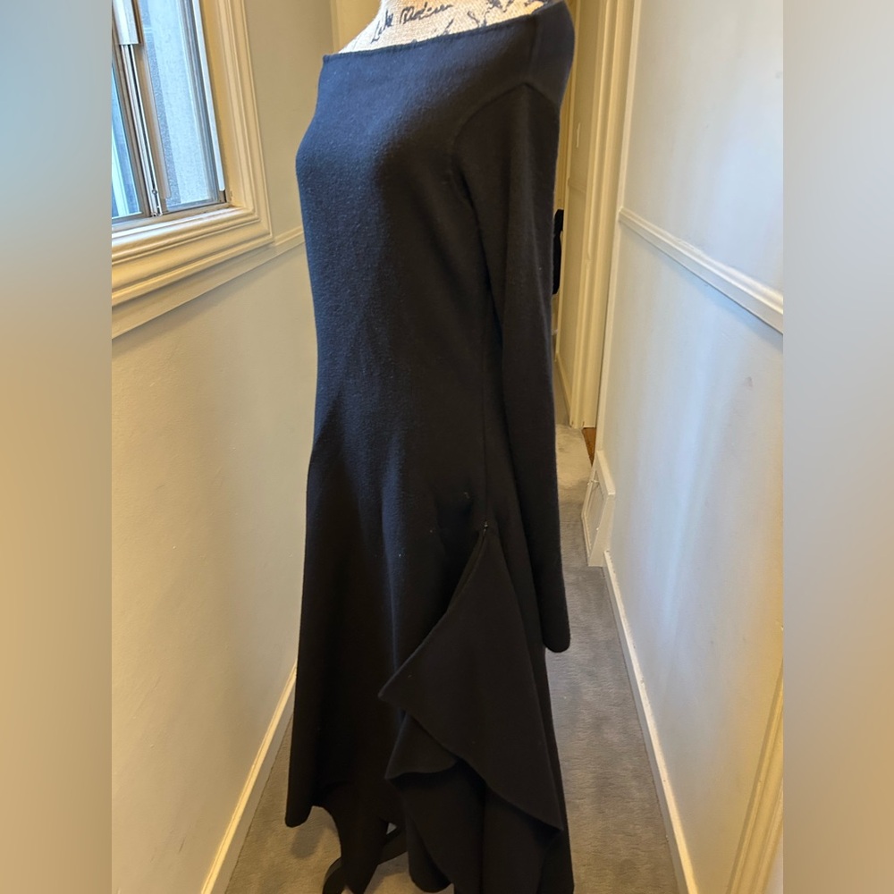 Donna Karan Black Label Cashmere Midi Dress -12